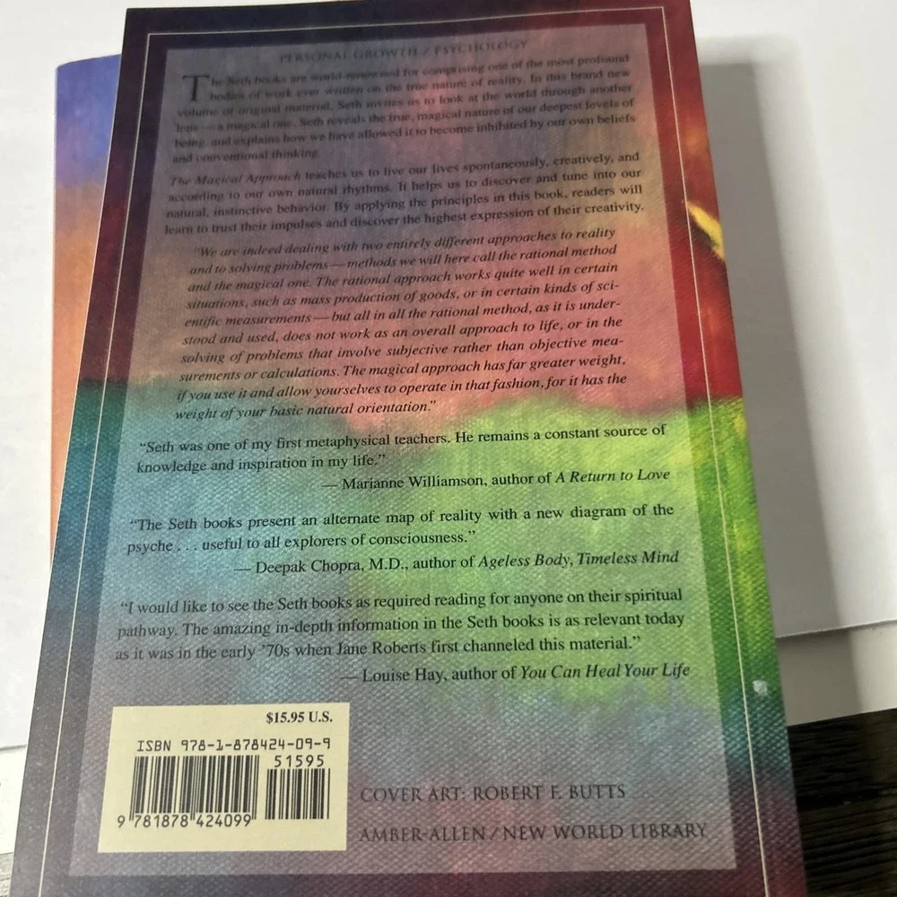 The Way Toward Health/ The Nature Of Personal Reality by Jane Roberts/Seth Book3